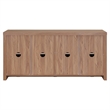 NPD Furniture Larson Buffet/Sideboard 4 Doors in Terra Oak
