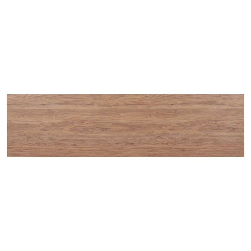 NPD Furniture Larson Buffet/Sideboard 4 Doors in Terra Oak