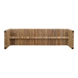 New Pacific Direct Kanza Abaca Bench in Natural
