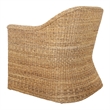 New Pacific Direct Earwyn Abaca Accent Arm Chair in Natural