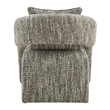 NPD Furniture Lunessa Boucle Accent Arm Chair in Dappled Taupe