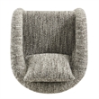 NPD Furniture Lunessa Boucle Accent Arm Chair in Dappled Taupe
