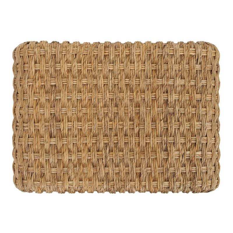 NPD Furniture Vaine Abaca Side/End Table in Natural