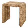 NPD Furniture Vaine Abaca Side/End Table in Natural