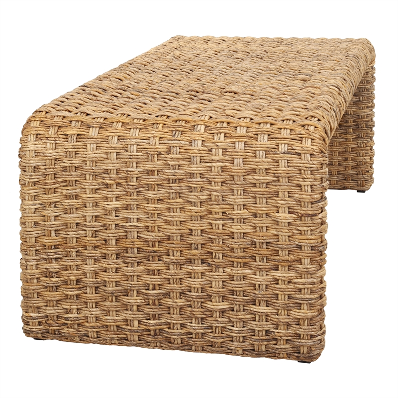 NPD Furniture Vaine Abaca Coffee Table in Natural