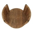 NPD Furniture Kanza Abaca Round Nesting Coffee Table Set of 2 in Natural