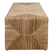 NPD Furniture Kanza Abaca Coffee Table in Natural