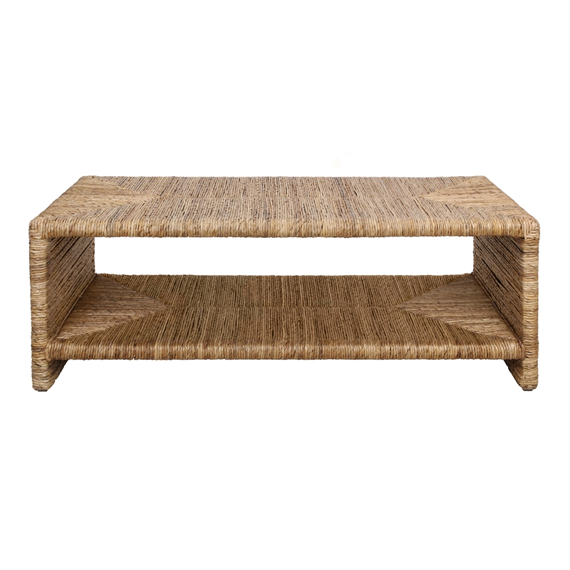 NPD Furniture Kanza Abaca Coffee Table in Natural