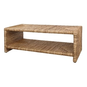 New Pacific Direct Kanza Abaca Coffee Table in Natural