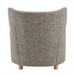 New Pacific Direct Tiffani Chenille Accent Arm Chair in Nexa Brown