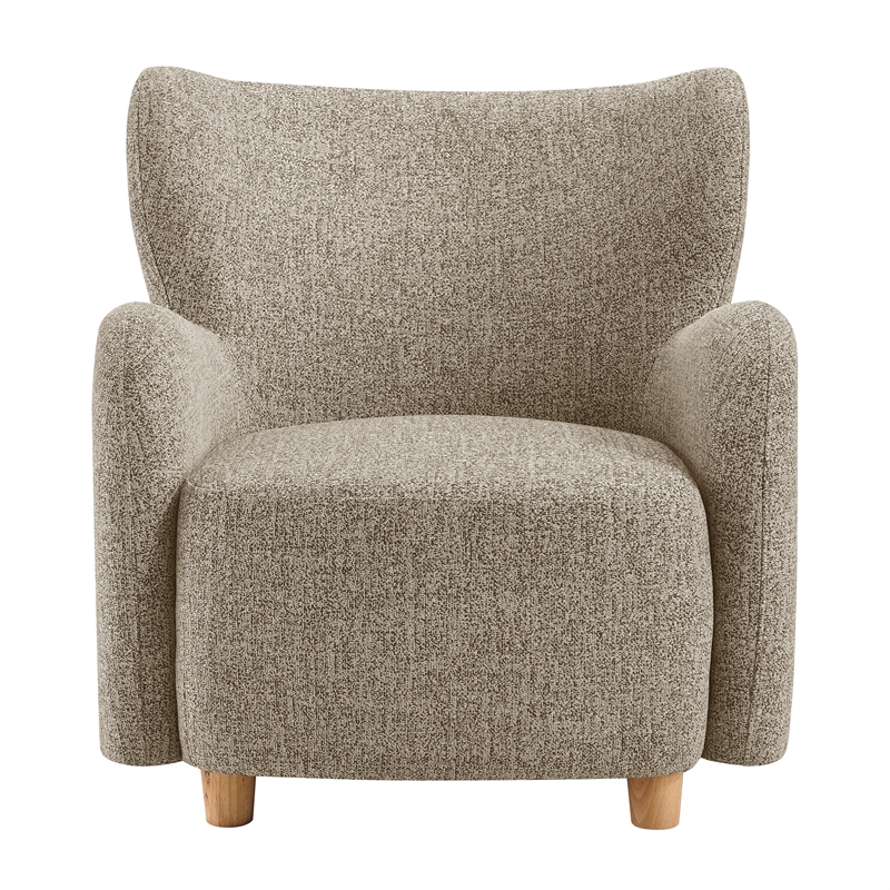 New Pacific Direct Tiffani Chenille Accent Arm Chair in Nexa Green