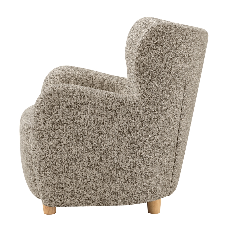 New Pacific Direct Tiffani Chenille Accent Arm Chair in Nexa Green