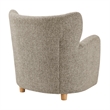 New Pacific Direct Tiffani Chenille Accent Arm Chair in Nexa Green