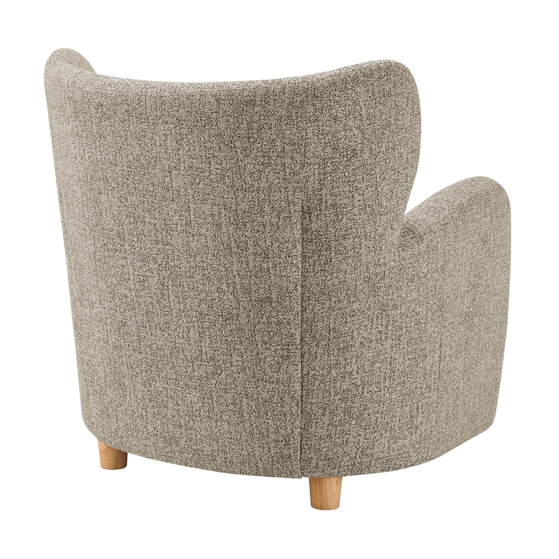 New Pacific Direct Tiffani Chenille Accent Arm Chair in Nexa Green