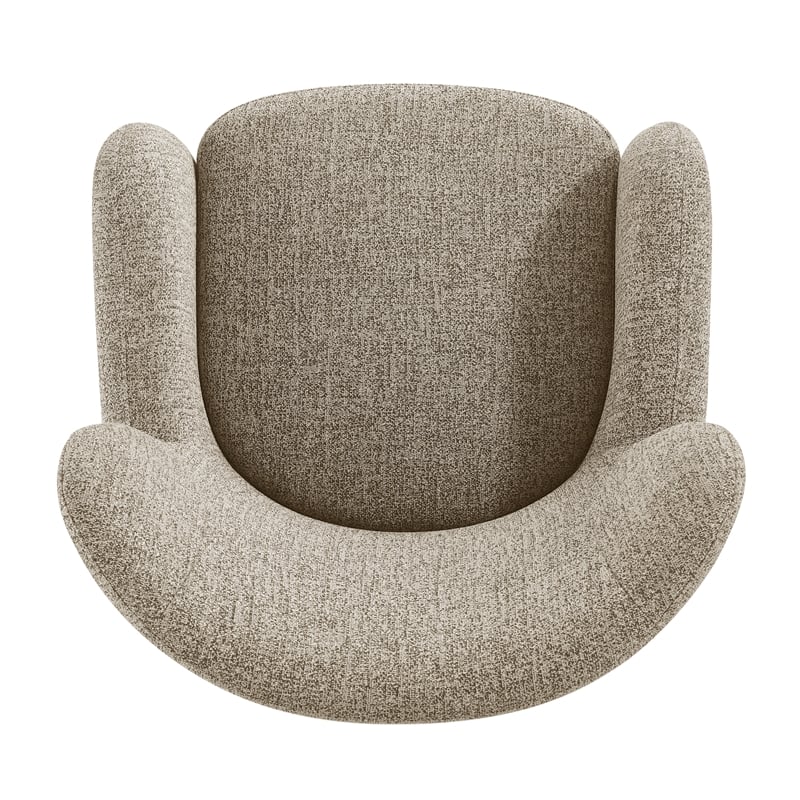 New Pacific Direct Tiffani Chenille Accent Arm Chair in Nexa Green