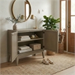 NPD Furniture Deria 2-Door Wood Cabinet in Sagewood