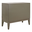 NPD Furniture Deria 2-Door Wood Cabinet in Sagewood