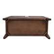 NPD Furniture Deria 2-Door Wood Cabinet in Walnut