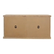 NPD Furniture Armoni 4-Door Wood Buffet in Brushed Sand