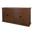 NPD Furniture Armoni 4-Door Wood Buffet in Walnut
