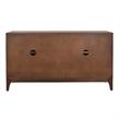 NPD Furniture Chantilly 4-Door Wood Buffet in Walnut