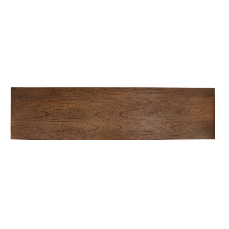 NPD Furniture Chantilly 4-Door Wood Buffet in Walnut