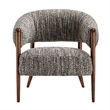 NPD Furniture Mayla Accent Chair in Dappled Taupe Boucle