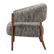 NPD Furniture Mayla Accent Chair in Dappled Taupe Boucle