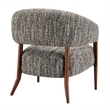 NPD Furniture Mayla Accent Chair in Dappled Taupe Boucle