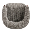 NPD Furniture Mayla Accent Chair in Dappled Taupe Boucle