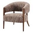 NPD Furniture Mayla Accent Chair in Dappled Rose Clay Boucle
