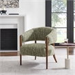 NPD Furniture Mayla Accent Chair in Dappled Mustard Gold Boucle