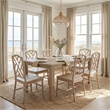 NPD Furniture Islena Dining Side Chair in Brushed Sand - Set of 2