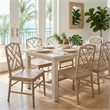 NPD Furniture Islena Dining Side Chair in Brushed Sand - Set of 2