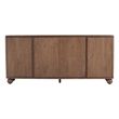 NPD Furniture Harlyn 4-Door Wood Buffet in Walnut