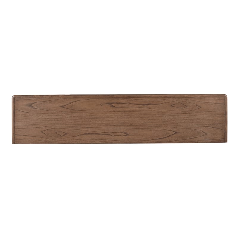NPD Furniture Harlyn 4-Door Wood Buffet in Walnut