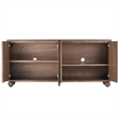 NPD Furniture Harlyn 4-Door Wood Buffet in Walnut