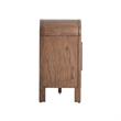 NPD Furniture Serenia 4-Door Wood Buffet in Walnut