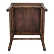 NPD Furniture Islena Dining Side Chair in Walnut - Set of 2