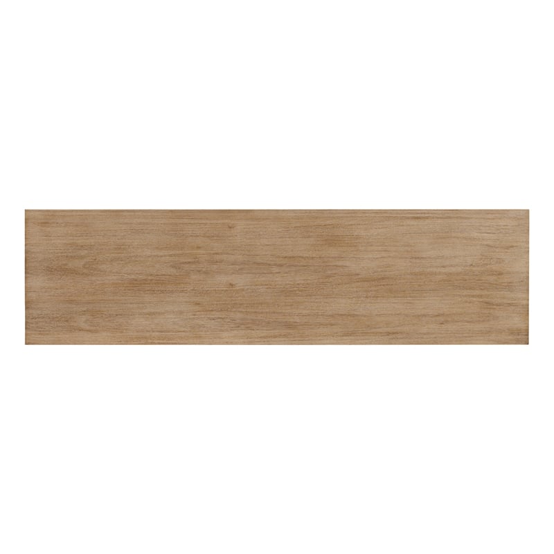 NPD Furniture Zerano 3in Door Wood Buffet in Brushed Smoke