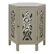NPD Furniture Seema Wood Accent Table in Sage Green
