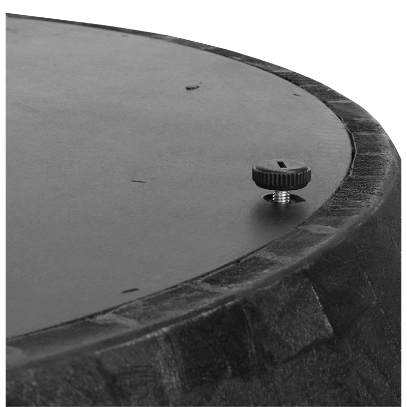NPD Furniture Sloane Wood Coffee Table in Black