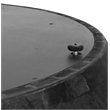 NPD Furniture Sloane Wood Coffee Table in Black
