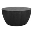 NPD Furniture Sloane Wood Coffee Table in Black