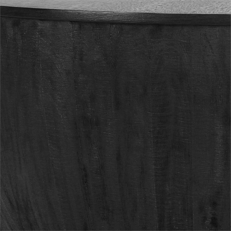 NPD Furniture Sloane Wood Coffee Table in Black