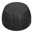 NPD Furniture Sloane Wood Coffee Table in Black