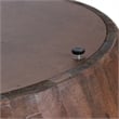 NPD Furniture Sloane Wood Coffee Table in Walnut