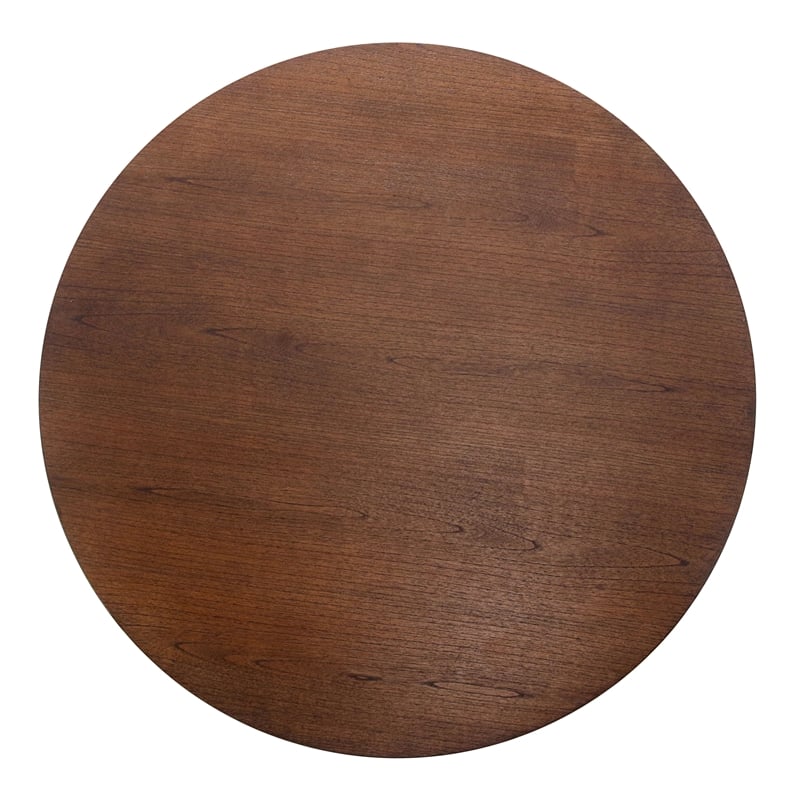NPD Furniture Sloane Wood Coffee Table in Walnut