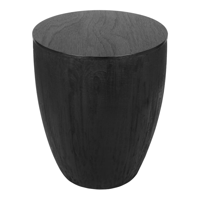 NPD Furniture Sloane Wood Accent Table in Black