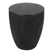 NPD Furniture Sloane Wood Accent Table in Black